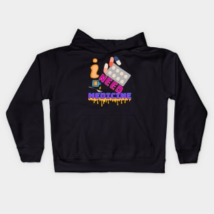Sickness Design - for Poeple who feel Physicaly Bad Kids Hoodie